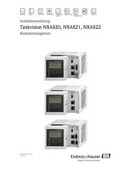 Endress+Hauser Tankvision NXA822 Installationsanleitung