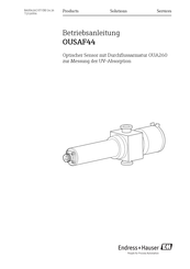 Endress+Hauser OUSAF44 Betriebsanleitung