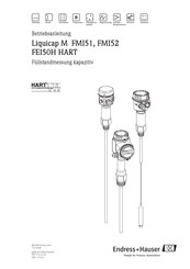 Endress+Hauser Liquicap M FEI50H HART Betriebsanleitung