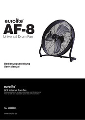 EuroLite AF-8 Bedienungsanleitung