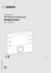 Bosch Air Room Control ARC H-1 Bedienungsanleitung