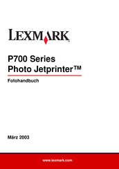 Lexmark P700 Series Fotohandbuch