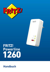 Fritz! Powerline 1260 Handbuch