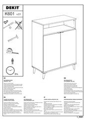 DEKIT K601 Montageanleitung