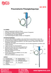 Bgs Technic 9210 Bedienungsanleitung