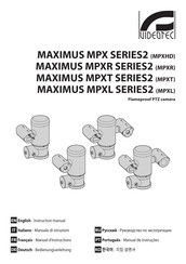 Videotec MAXIMUS MPX 2 SERIE Bedienungsanleitung