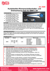 BGS technic 9309 Bedienungsanleitung