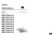 Toshiba MMU-UP0481HP-E Installationshandbuch