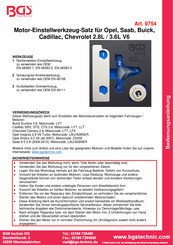 BGS technic 9754 Bedienungsanleitung