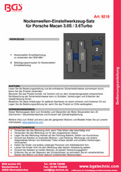 BGS technic 9218 Bedienungsanleitung