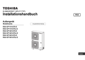 Toshiba RAV-GP1401AT8J-E Installationshandbuch