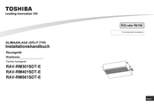Toshiba RAV-RM301SDT-E Installationshandbuch