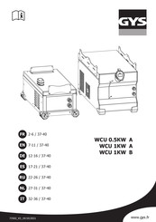 GYS WCU 1KW A Originalbetriebsanleitung