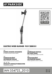 Parkside PUV 2000 B1 Originalbetriebsanleitung