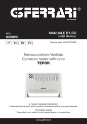 TREVIDEA G3 FERRARI TEPOR G60020 Bedienungsanleitung