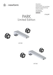 Newform PARK Limited Edition 69728E Bedienungsanleitung