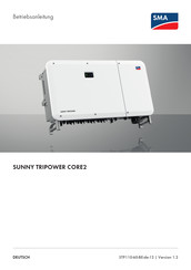 SMA Sunny Tripower 20000TL-30 Betriebsanleitung