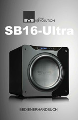 SVS Sound Revolution SB16-Ultra Pro Bedienerhandbuch