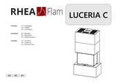RHÉA-FLAM LUCERIA C 02 Installationsanleitung