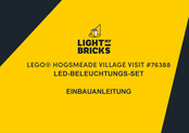 LIGHT MY BRICKS LEGO HOGSMEADE VILLAGE VISIT 76388 Einbauanleitung