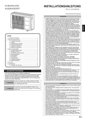 Fujitsu 14541 Installationsanleitung
