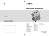 Bosch GAS 35 L SFC+ Originalbetriebsanleitung