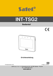 Satel INT-TSG2 Errichteranleitung