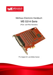 Meilhaus Electronic ME-5314-Serie Handbuch