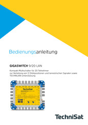 TechniSat Gigaswitch 9/20 LAN Bedienungsanleitung