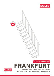 Dolle SOGEM FRANKFURT CLASSIC II BANISTER Montageanleitung