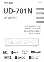 Teac UD-701N Bedienungsanleitung