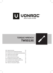 VONROC TW501 Serie Originalbetriebsanleitung