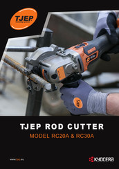 TJEP RC20A ROD CUTTER Betriebs- Und Bedienungsanleitung