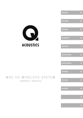 Acoustics M20 HD Benutzerhandbuch