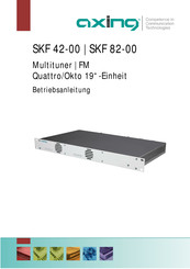 axing SKF 82-00 Betriebsanleitung