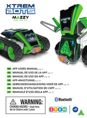 Xtrem Bots MAZZY App-Bedienungsanleitung