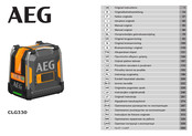 AEG CLG330 Originalbetriebsanleitung
