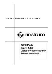 Rinstrum X300 IP69K Referenzhandbuch