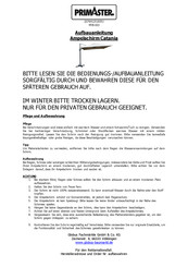 PrimAster Catania Aufbauanleitung