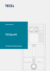 TECE TECEprofil Technische Informationen