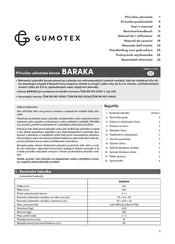Gumotex BARAKA Benutzerhandbuch
