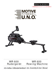 Motive Fitness U.N.O. WR 600 Aufbau- & Benutzerhandbuch