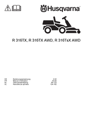 Husqvarna R 316TX AWD Bedienungsanweisung