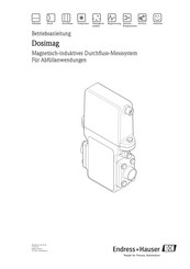 Endress+Hauser Dosimag Betriebsanleitung