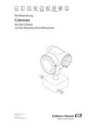 Endress+Hauser Cubemass Betriebsanleitung