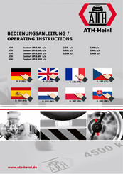 ATH-Heinl Comfort Lift 2.30X a/s Bedienungsanleitung