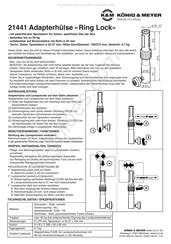 Konig & Meyer Ring Lock Bedienungsanleitung