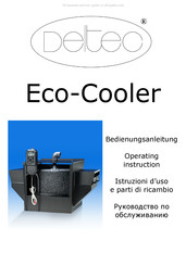 Deltec Eco-Cooler 420/2 Bedienungsanleitung
