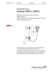 Endress+Hauser FMD72 Kurzanleitung