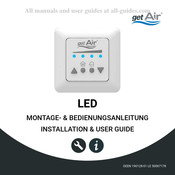 getAir LED Montage- & Bedienungsanleitung